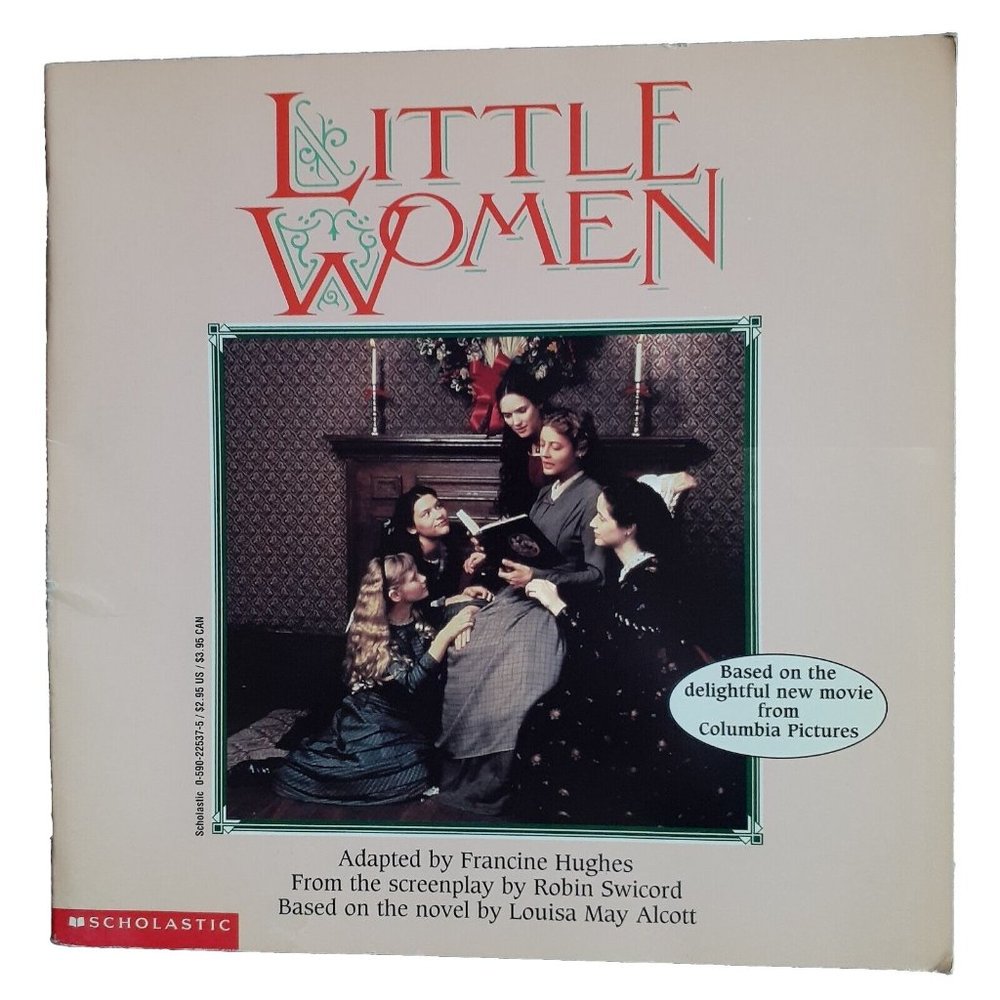 Little Women Vintage 1995 Movie Film Adaptation Scholastic First Printing